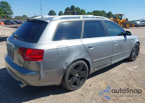 2006 Audi A4 2.0T Avant из США, поврежденный, VIN WAUSF78E16A132541